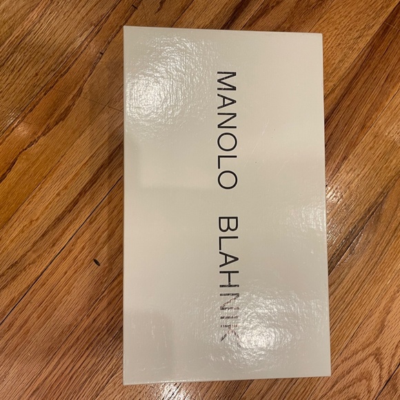 Manolo Blahnik Suede Mules - Picture 8 of 8